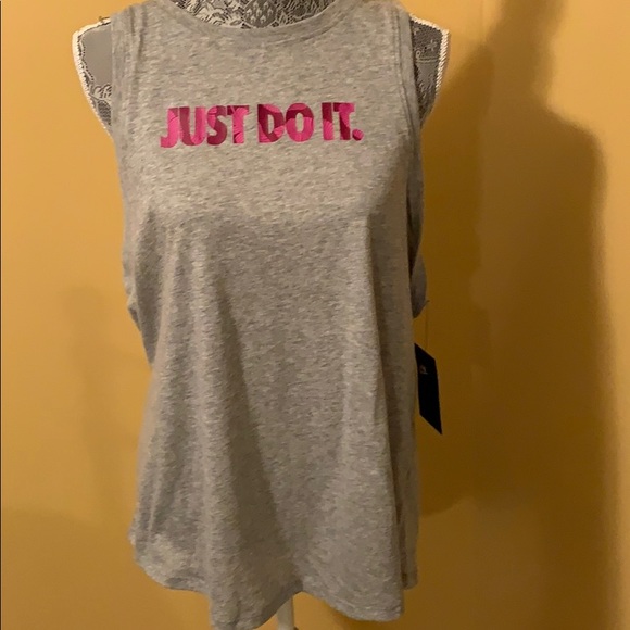 Nike Tops - NWT NIKE “Just Do It” Sleeveless Top